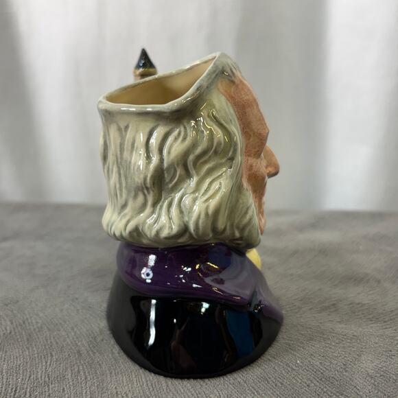 Toby Jug Royal Doulton John Doulton 2:00 Big Ben D6656 VTG Small Character Mug - Picture 2 of 6